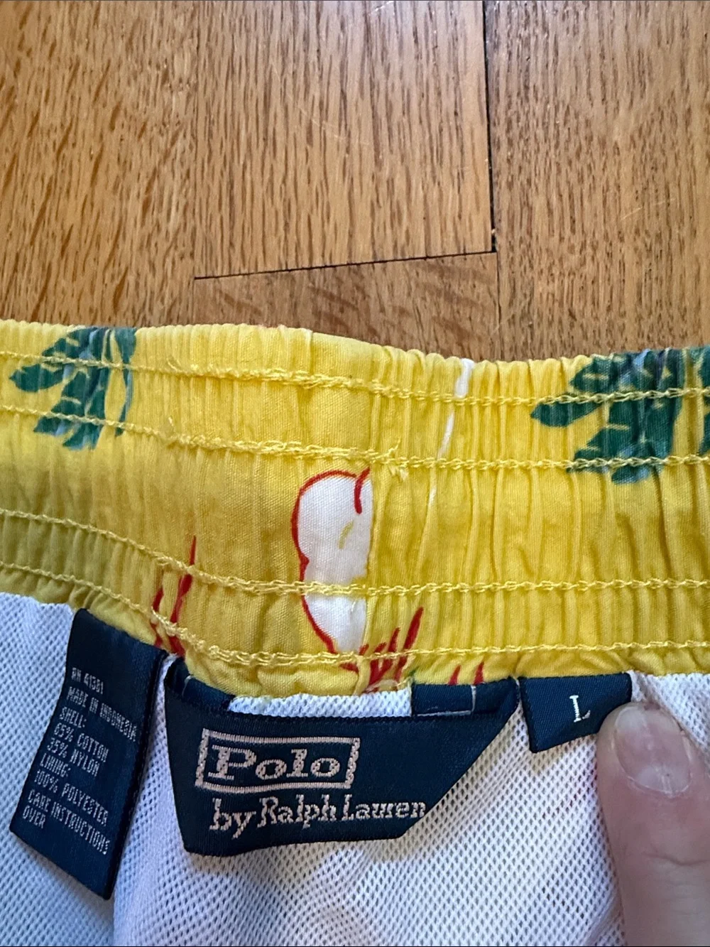 Vintage 30s 40s Style Ralph Lauren Polo Swim Surf board Shorts Trunks Suit